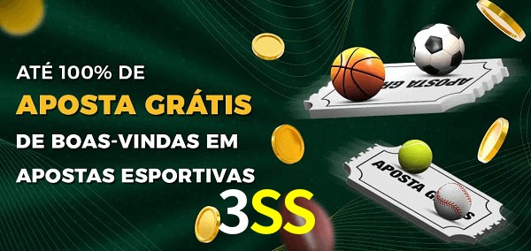 3SS Ate 100% de Aposta Gratis