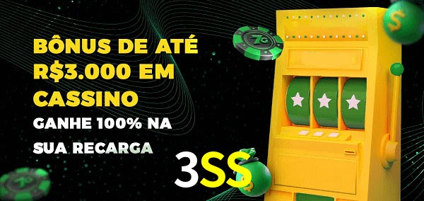 3SS melhor bônus de depósito